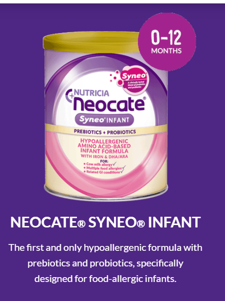 neocate infant formula